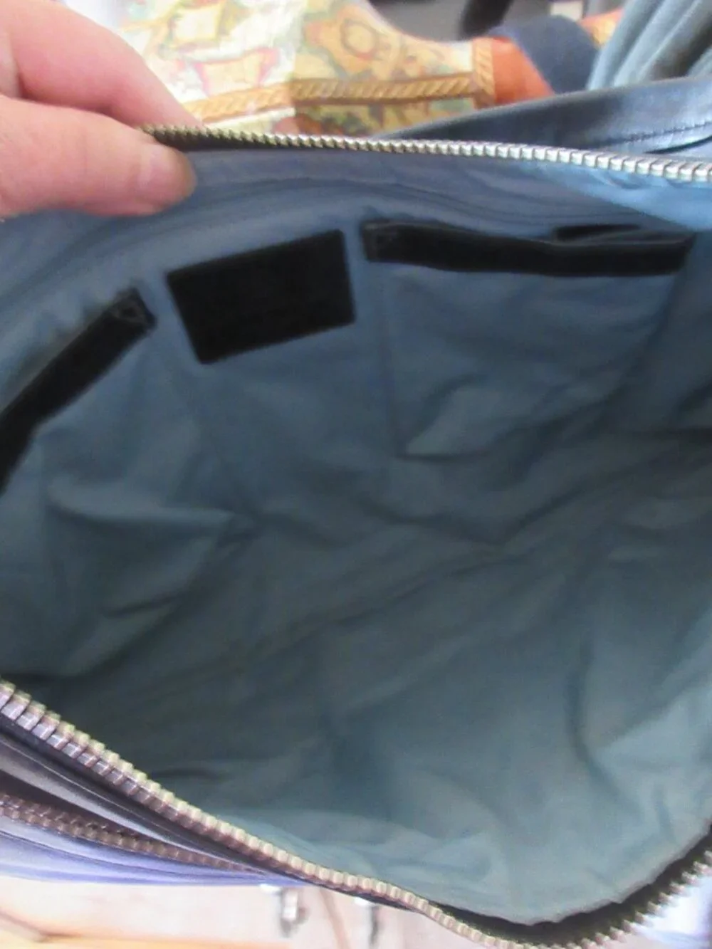 Cole Haan hobo bag black leather shoulder purse handbag